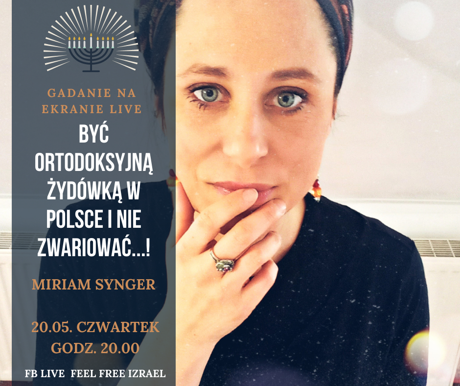 Miriam Synger Jestem Zydówką